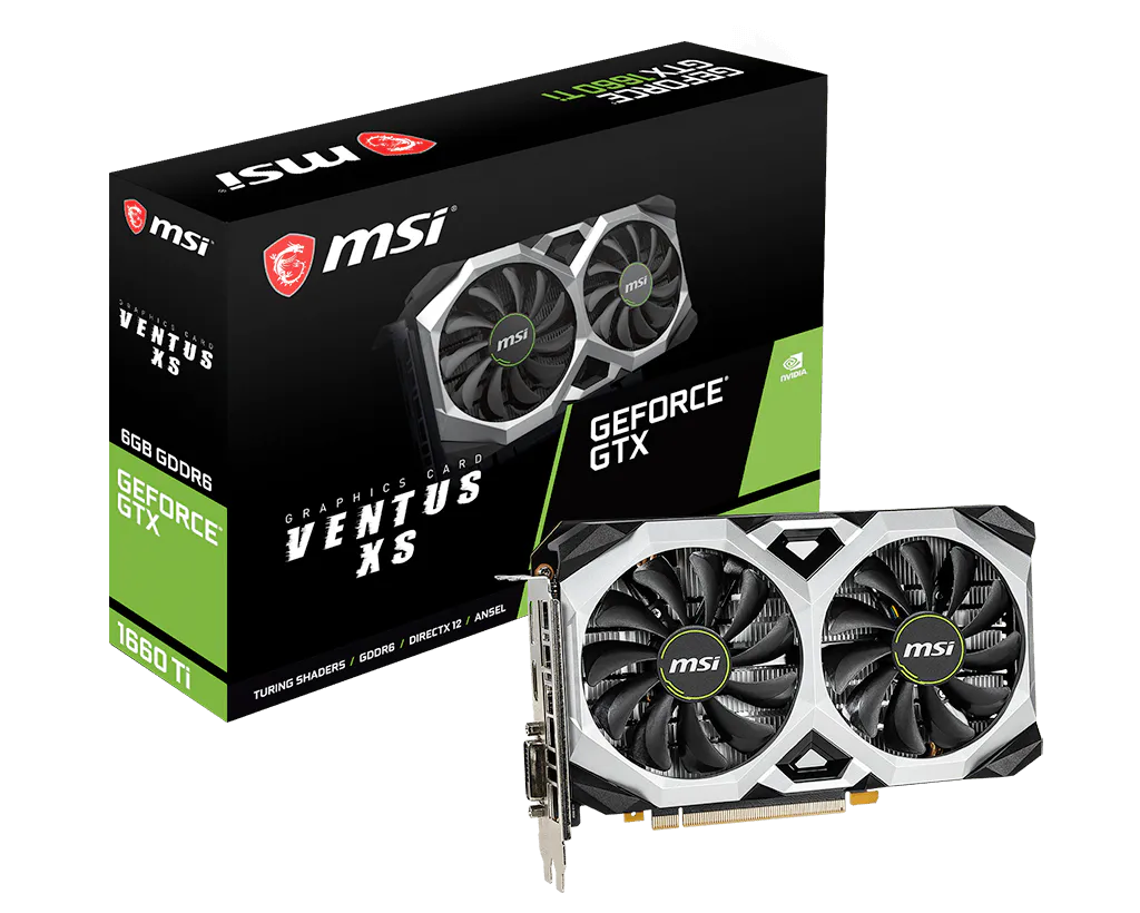 MSI GeForce GTX 1660 Ti VENTUS XS 6G V1